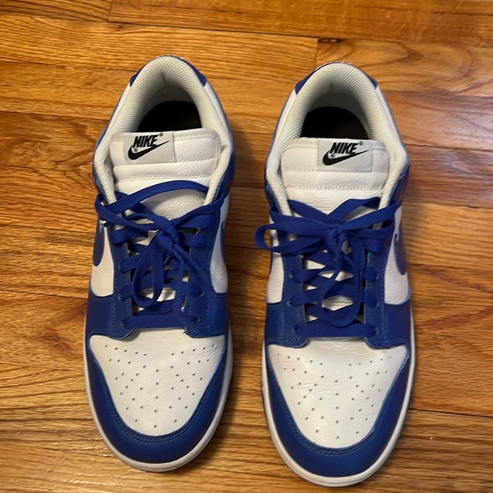 Nike by You Royal Blue/White sneakers